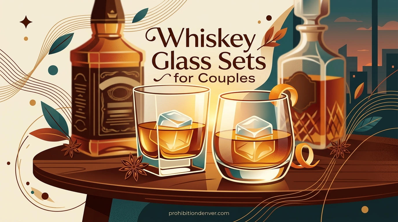 Whiskey Glass Sets for Couples