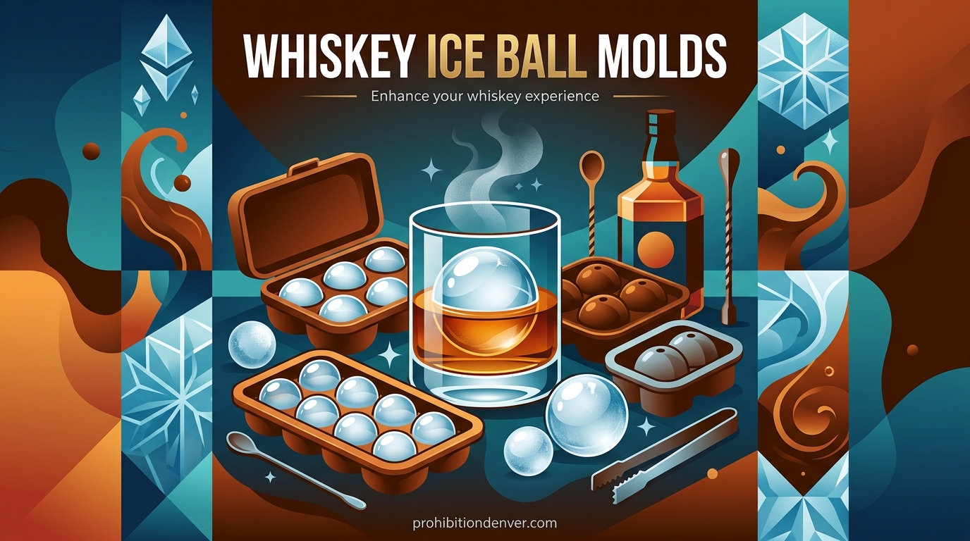 Whiskey Ice Ball Molds