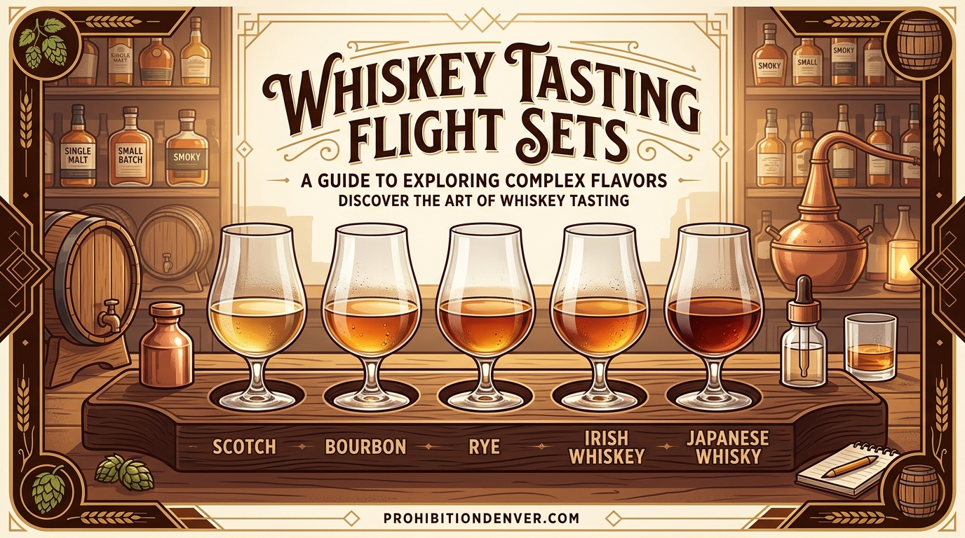 Whiskey Tasting Flight Sets