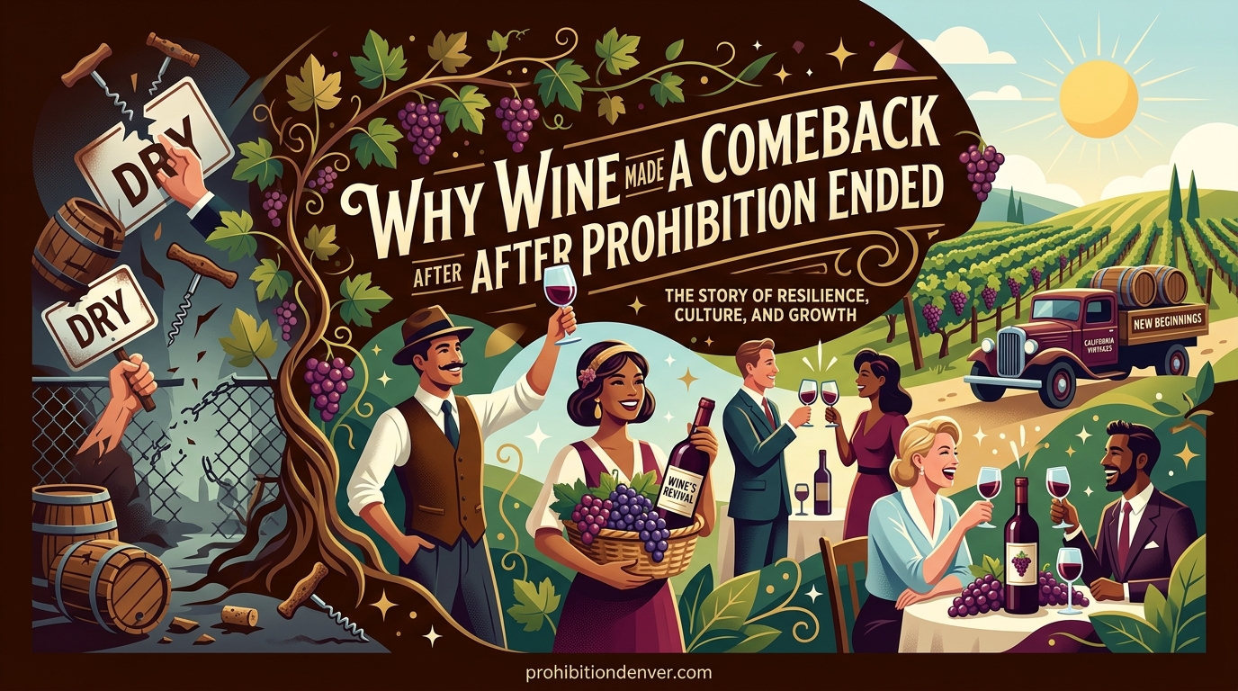 Why Wine Made a Comeback After Prohibition Ended