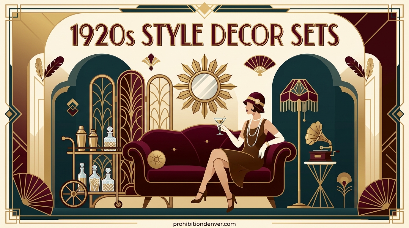 1920s Style Decor Sets