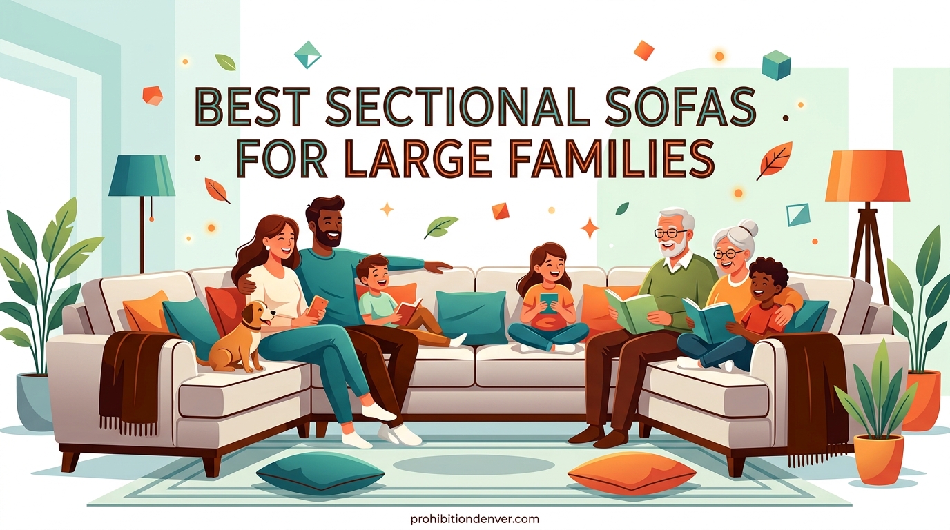 8 Best Sectional Sofas for Large Families July 2026 Tested & Reviewed