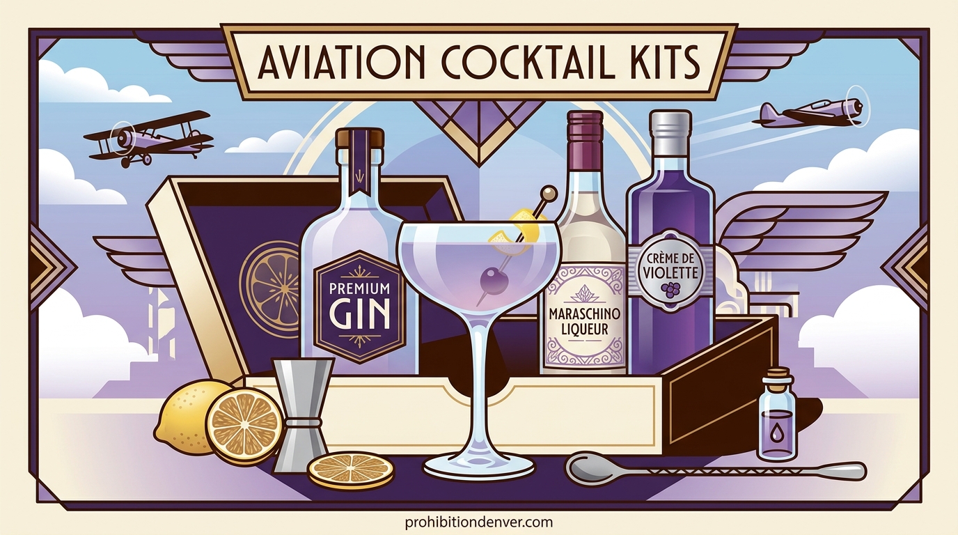 Aviation Cocktail Kits