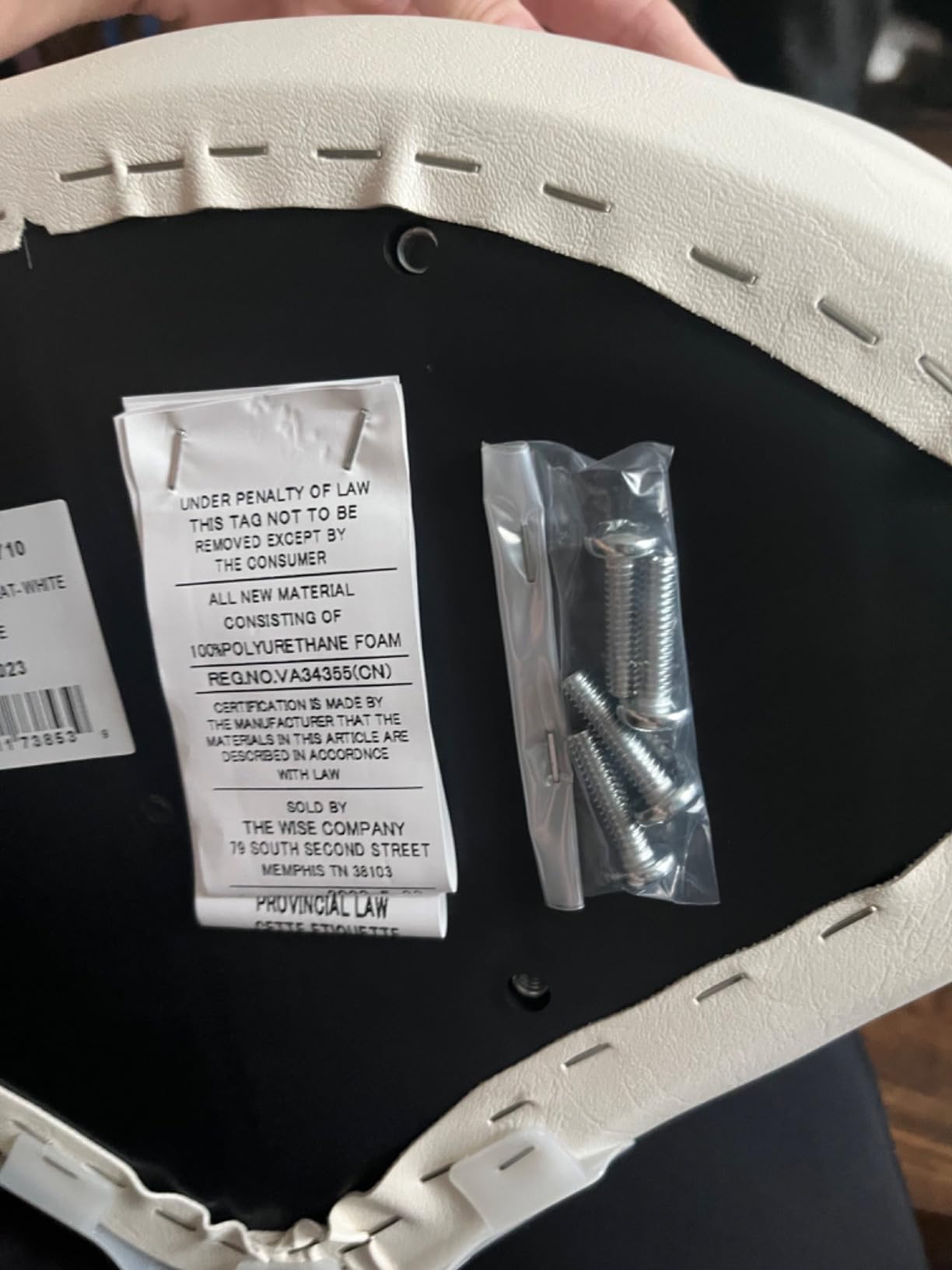 Wise 8WD112BP-717 Pro Casting Seat Grey customer photo 2