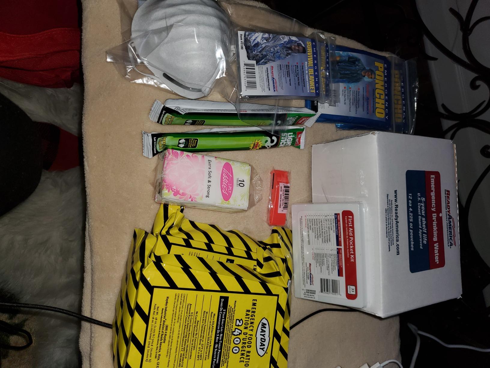 Ready America 70280 72 Hour Emergency Kit, 2-Person, 3-Day Backpack, Includes First Aid Kit, Survival Blanket, Portable Preparedness Go-Bag for Camping, Car, Earthquake, Travel, Hiking, and Hunting customer photo 2