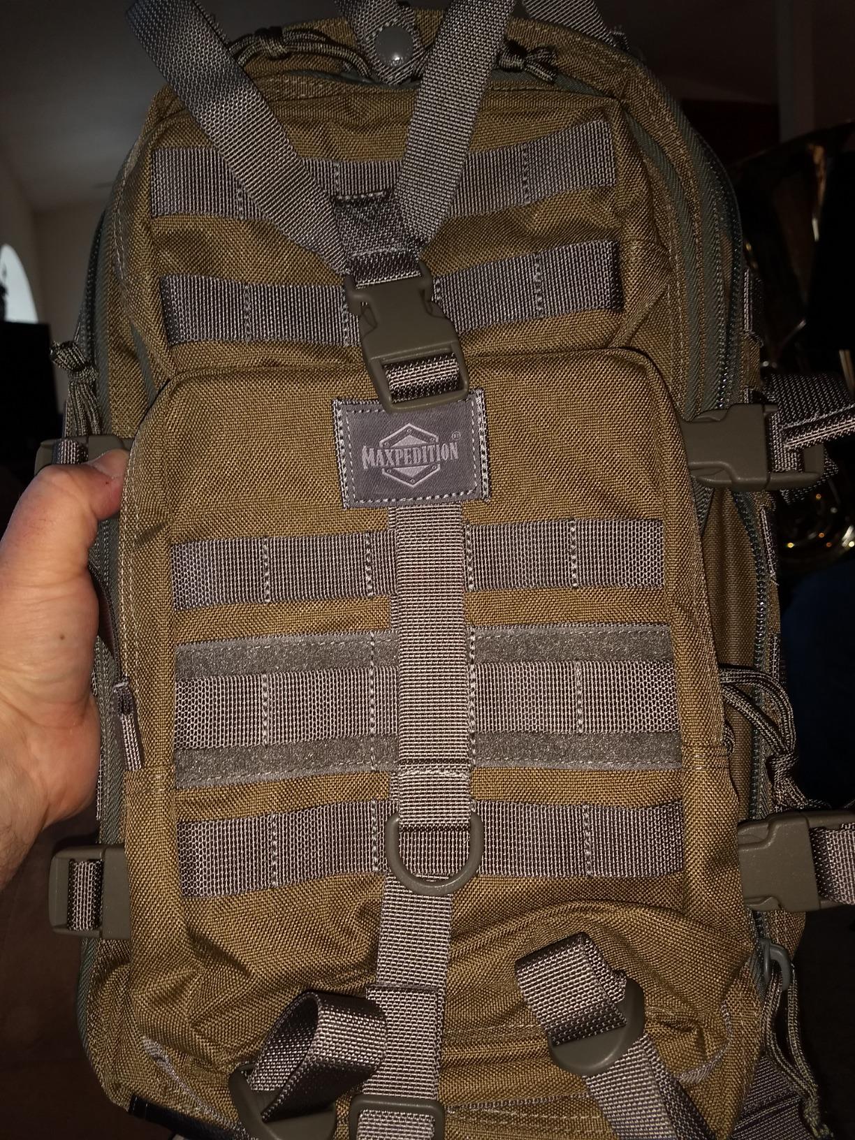 MAXPEDITION Falcon-II Backpack, 23L Tactical Backpack, Survival Pack, Bug Out Bag, MOLLE Go Bag for EDC, 0513 customer photo 1