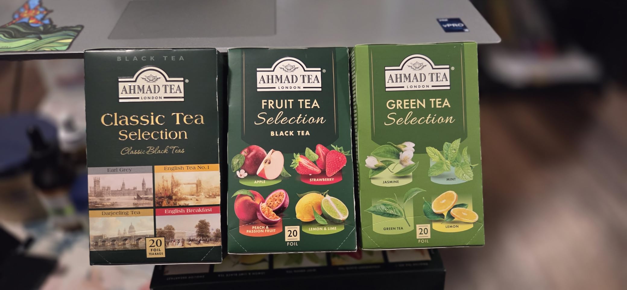 Ahmad Tea Variety Gift Box, 60 Foil Enveloped Teabags, Twelve Teas, 1 Count customer photo 1