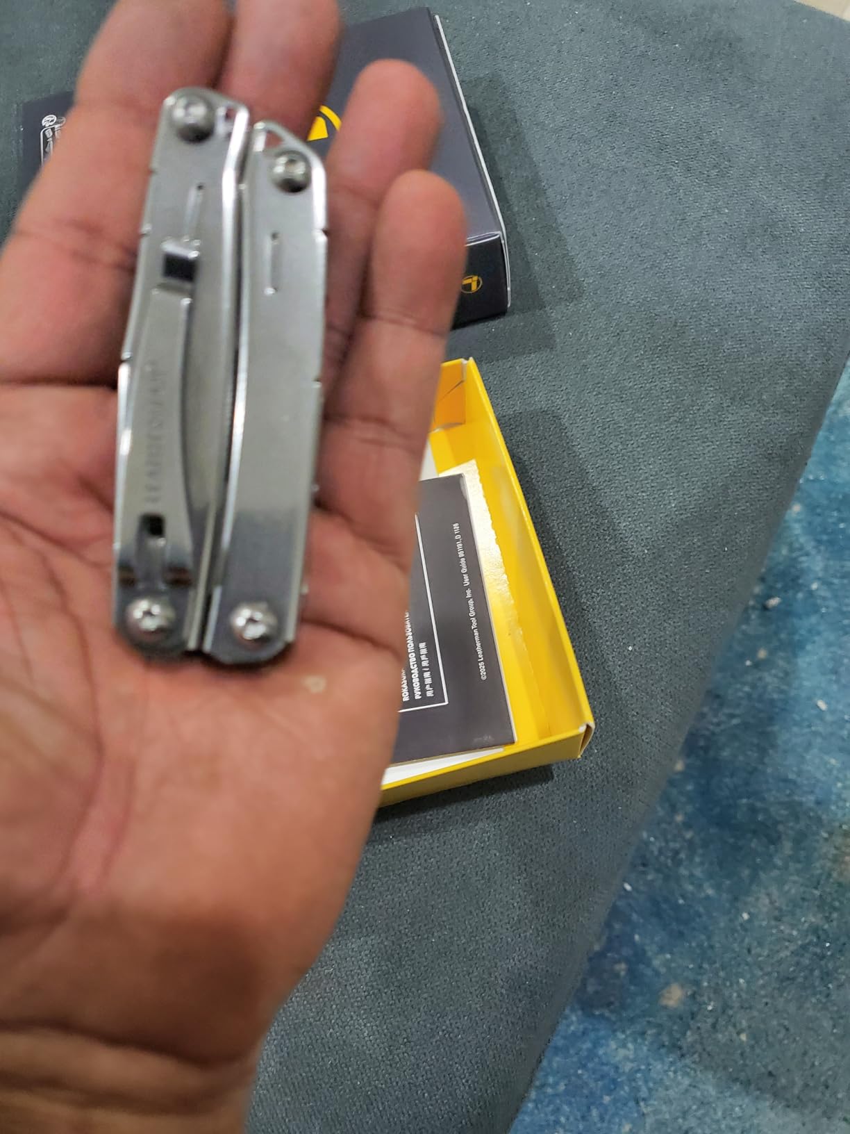 LEATHERMAN, Wingman Multitool with Spring-Action Pliers and Scissors, Stainless Steel customer photo 2