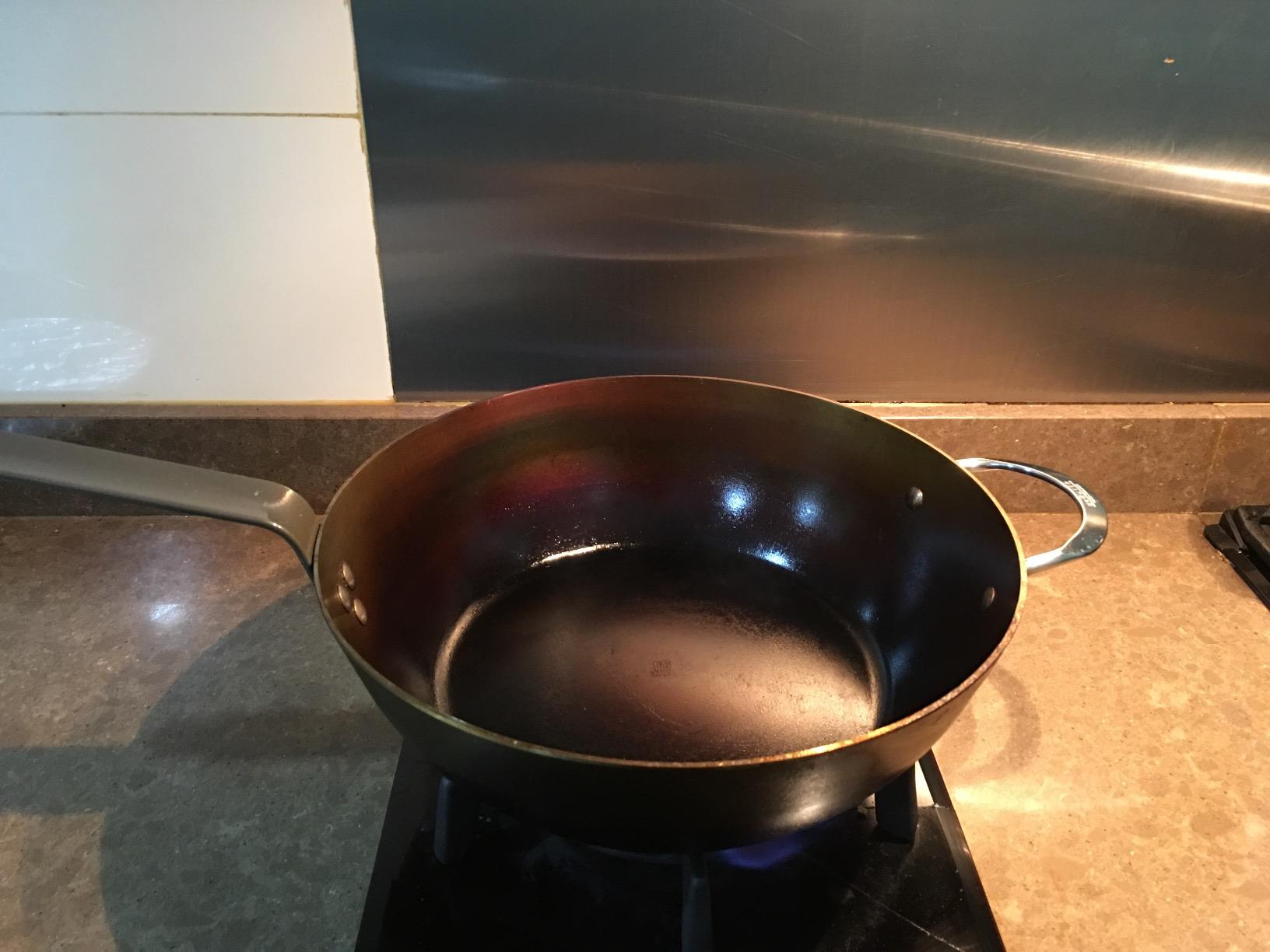 de Buyer MINERAL B Carbon Steel Country Fry Pan - 11