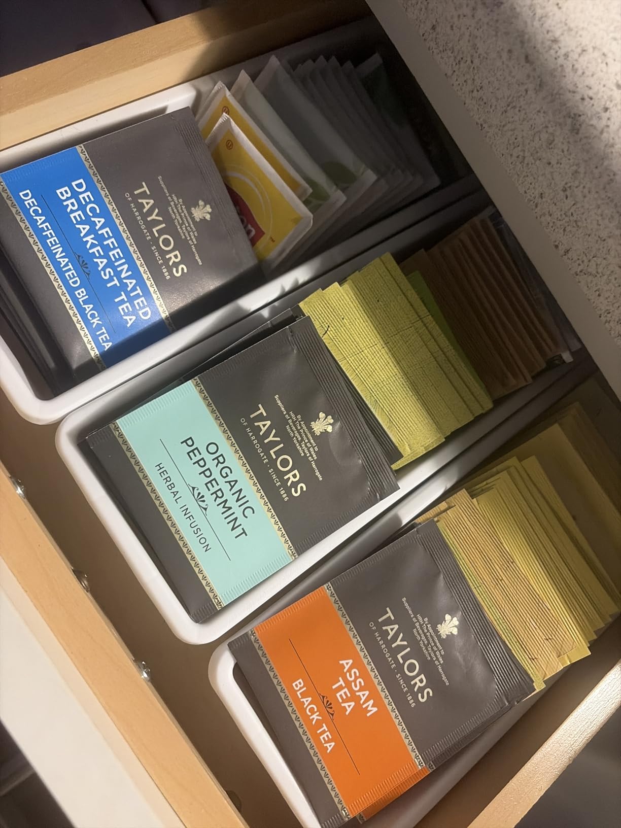 Taylors of Harrogate Assorted Specialty Teas Sampler, Variety Pack Gift Box, Individually Wrapped Bags, 48 Count (Pack of 1), Premium Black, Green & Herbal Teas, Mixed Caffeinated & Caffeine-Free Selection, 48 Teabags customer photo 2