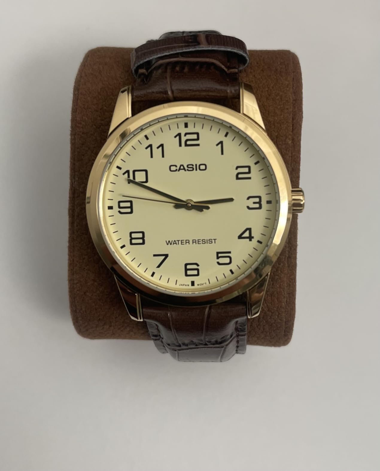 Casio Men's MTP-V001GL-9B Quartz Watch with Genuine Leather customer photo 1