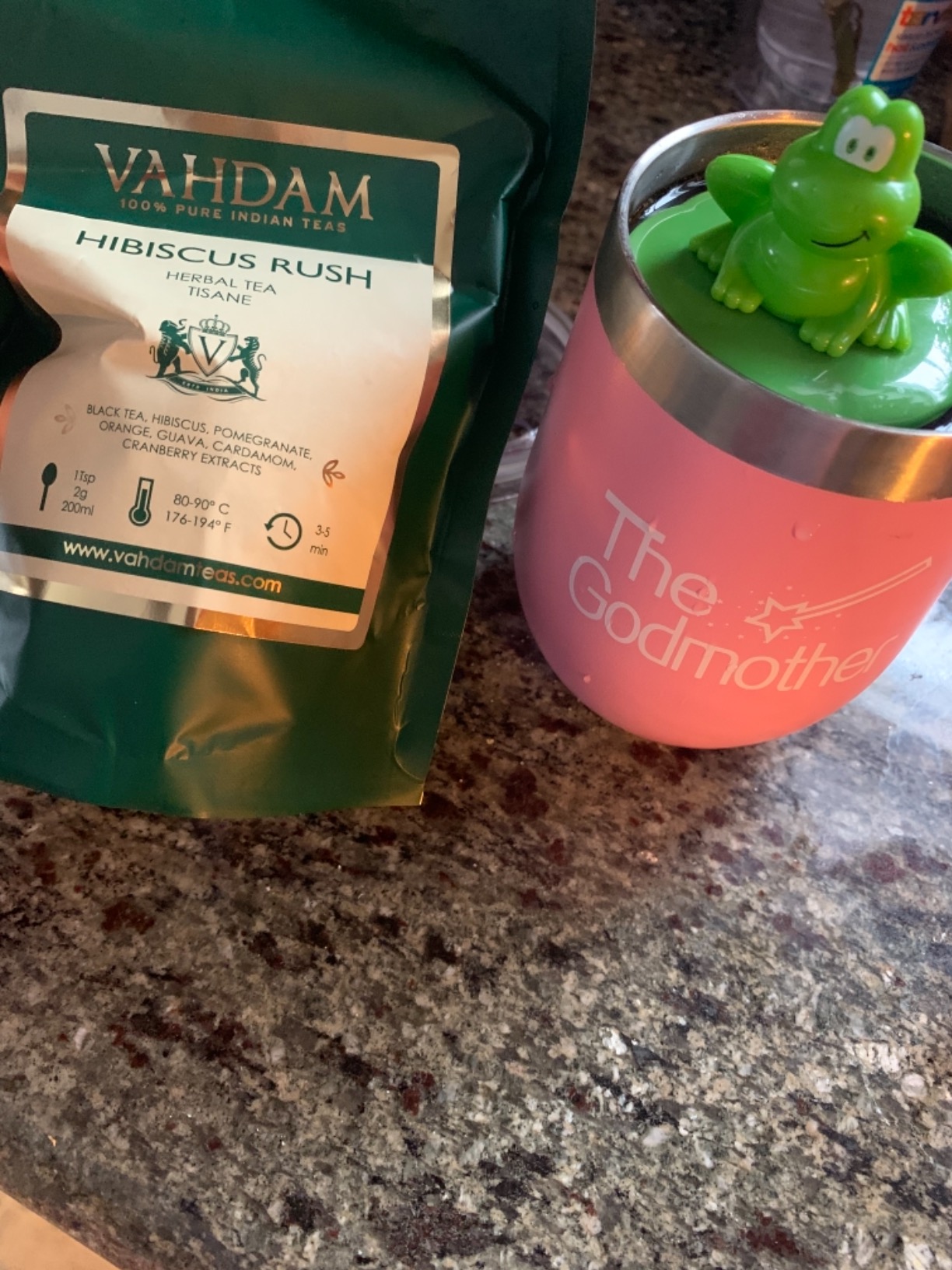 VAHDAM, GLOW - Assorted Tea Gift Set (6 Loose Leaf Tea) Tin Caddy Presentation Box | Gluten Free, Non GMO | Tea Gift Set for Women & Men customer photo 1