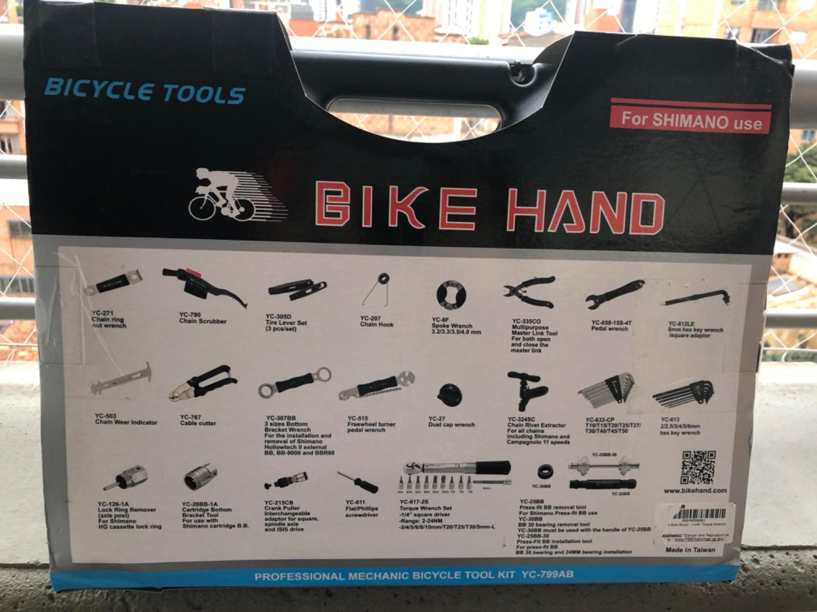 BikeHand Bike Bicycle Repair Tool Kit with Torque Wrench - Quality Tools Kit Set for Mountain Bike Road Bike Maintenance In a Neat Storage Case customer photo 1