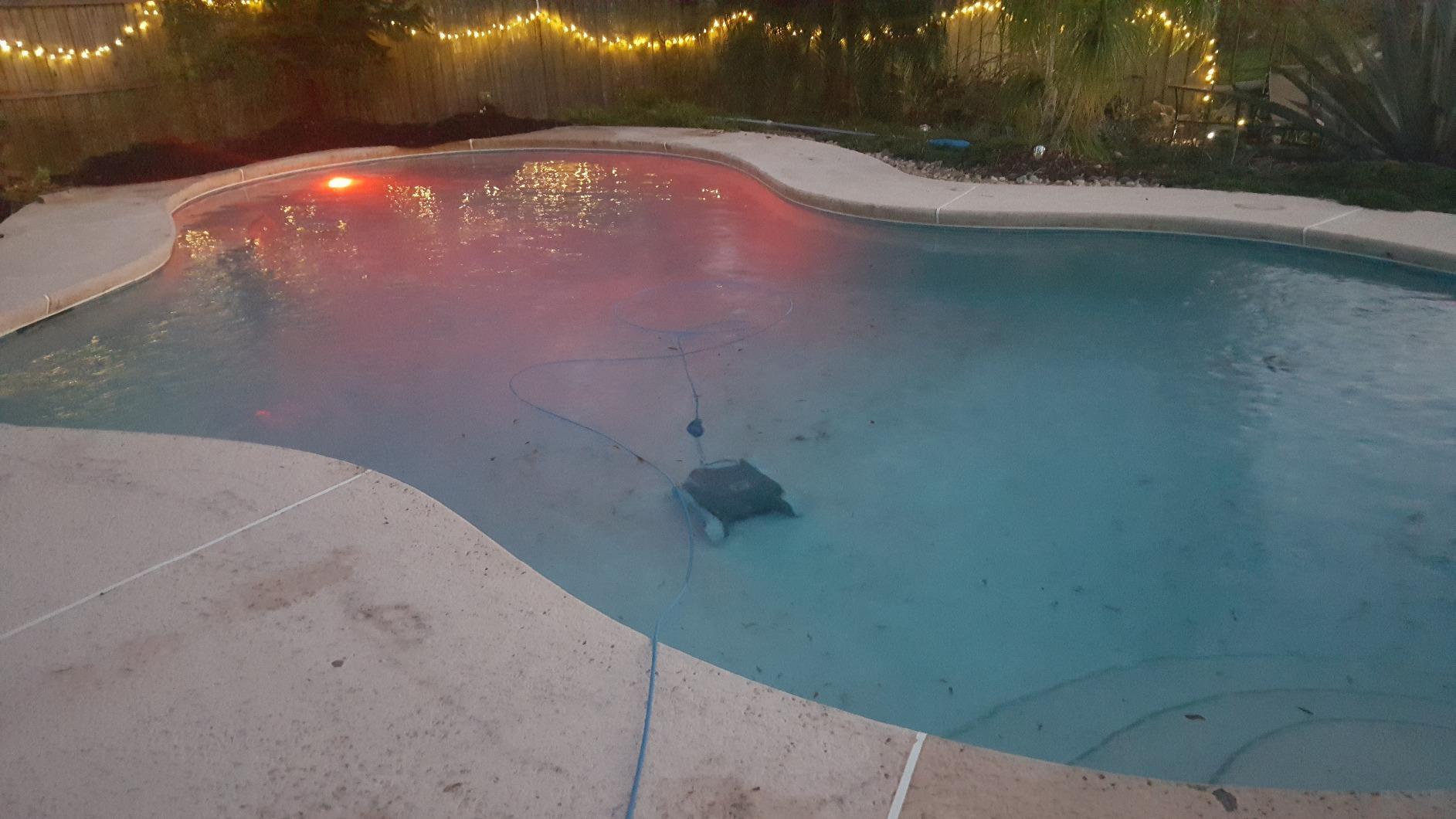 Dolphin Escape Robotic Pool Cleaner (2026 Model), Massive Top-Loading Filter, Dual Motors, HyperBrush, HyperGrip Tracks, Smart Navigation, for Above Ground & In-Ground Pools up to 33ft customer photo 1