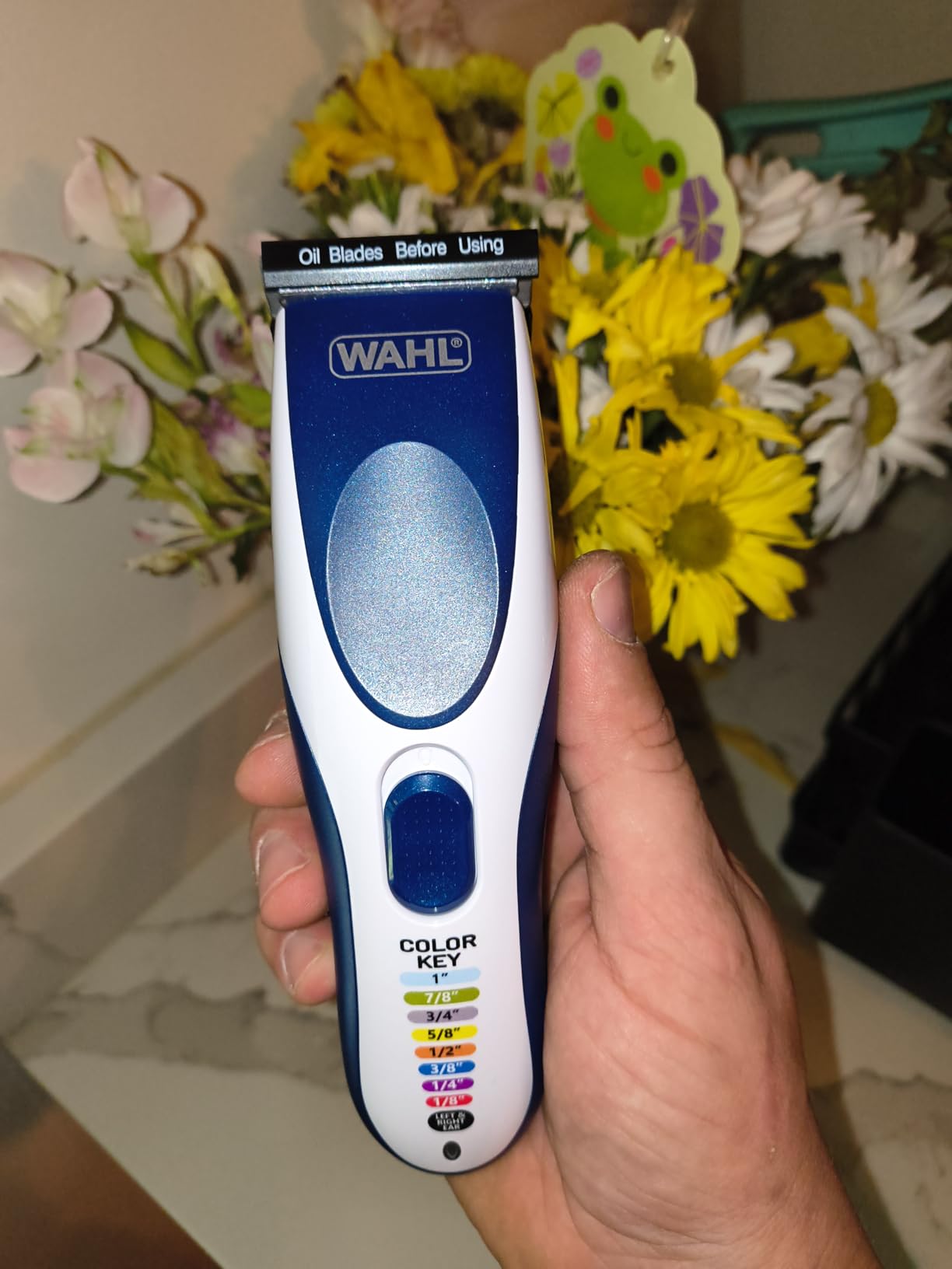 Wahl Color Pro Cordless Rechargeable Hair Clipper & Trimmer - Easy Color-Coded Guide Combs - for Men, Women, & Children - Model 9649P customer photo 2