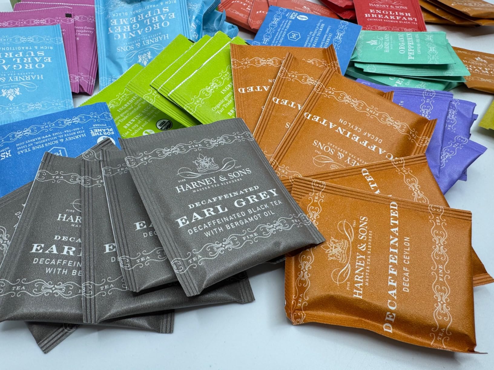 Harney & Sons Assorted Tea Bag Sampler Bundle 42 Count With Honey Crystal Packs customer photo 2