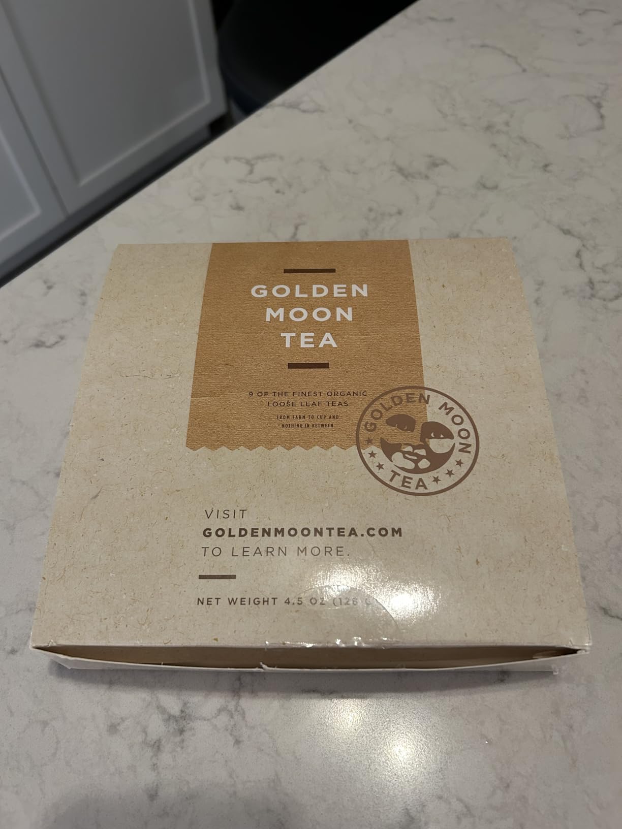 Golden Moon Tea Variety Pack - 9 Loose Leaf Tea Sampler - Organic Black, Green, White, and Herbal Teas Gift Set customer photo 2