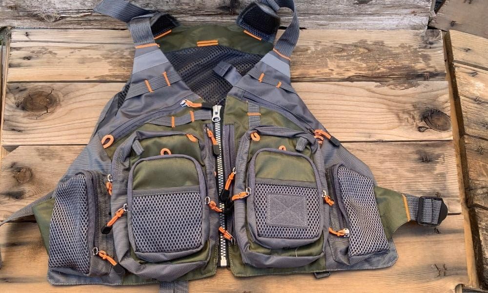 Obcursco Fly Fishing Vest for Men and Women with Breathable Mesh, Trout Fishing Gear, for Outdoors Stream Fishing customer photo 1