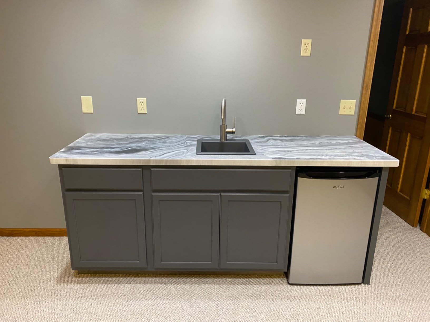 KRAUS Spot Free Oletto Single Handle Kitchen Bar Faucet in All-Brite Stainless Steel Finish, KPF-2600SFS customer photo 2