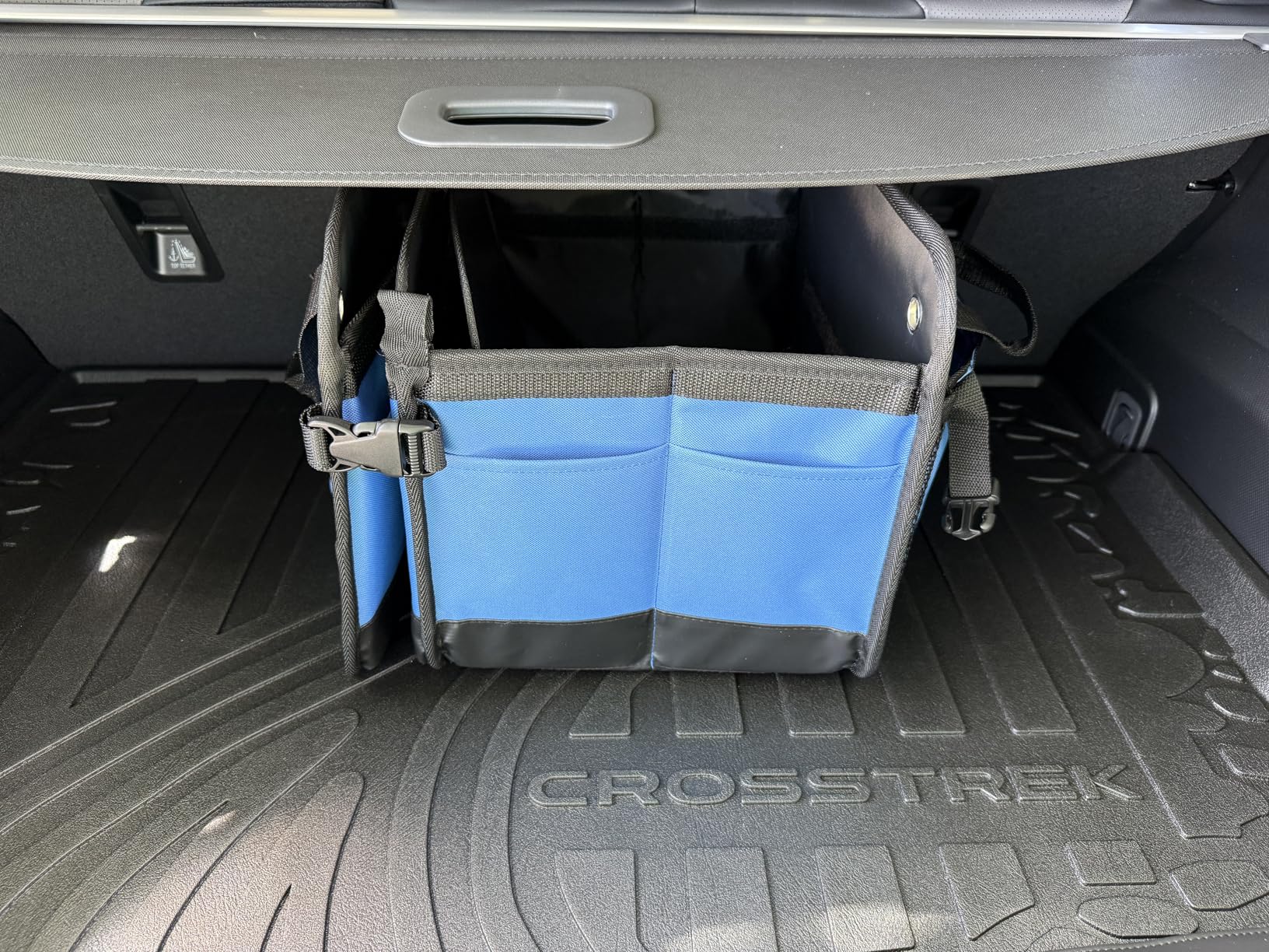 TRUNKCRATEPRO XL Heavy-Duty Trunk Organizer - Reinforced SUV & Truck Cargo Storage with 6 Adjustable Compartments, Non-Slip Base & Securing Straps (Foldable Design, Black) customer photo 2