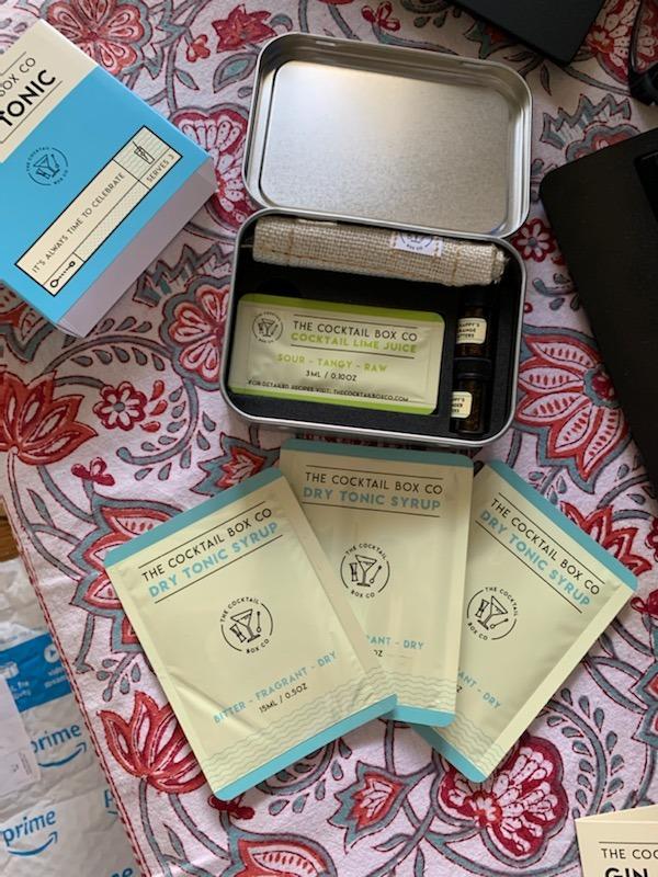 The Cocktail Box Co. Gin & Tonic Cocktail Kit - TSA-Friendly Airplane Cocktail Kit customer photo 1