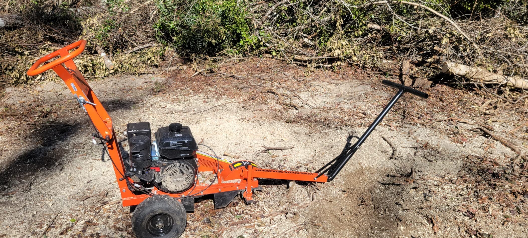 DK2 12-Inch 14 HP 429 cc Stump Grinder customer photo 1