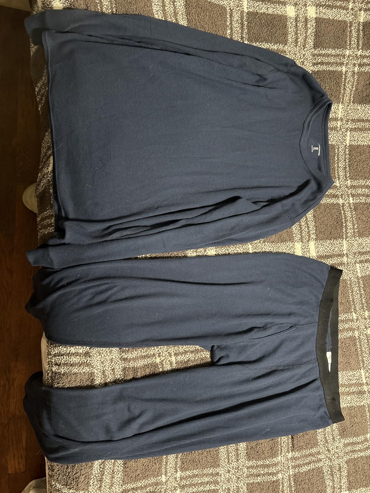 Men's Thermal Waffle Knit Long Johns Underwear Set for Cold Weather, Multipacks customer photo 2