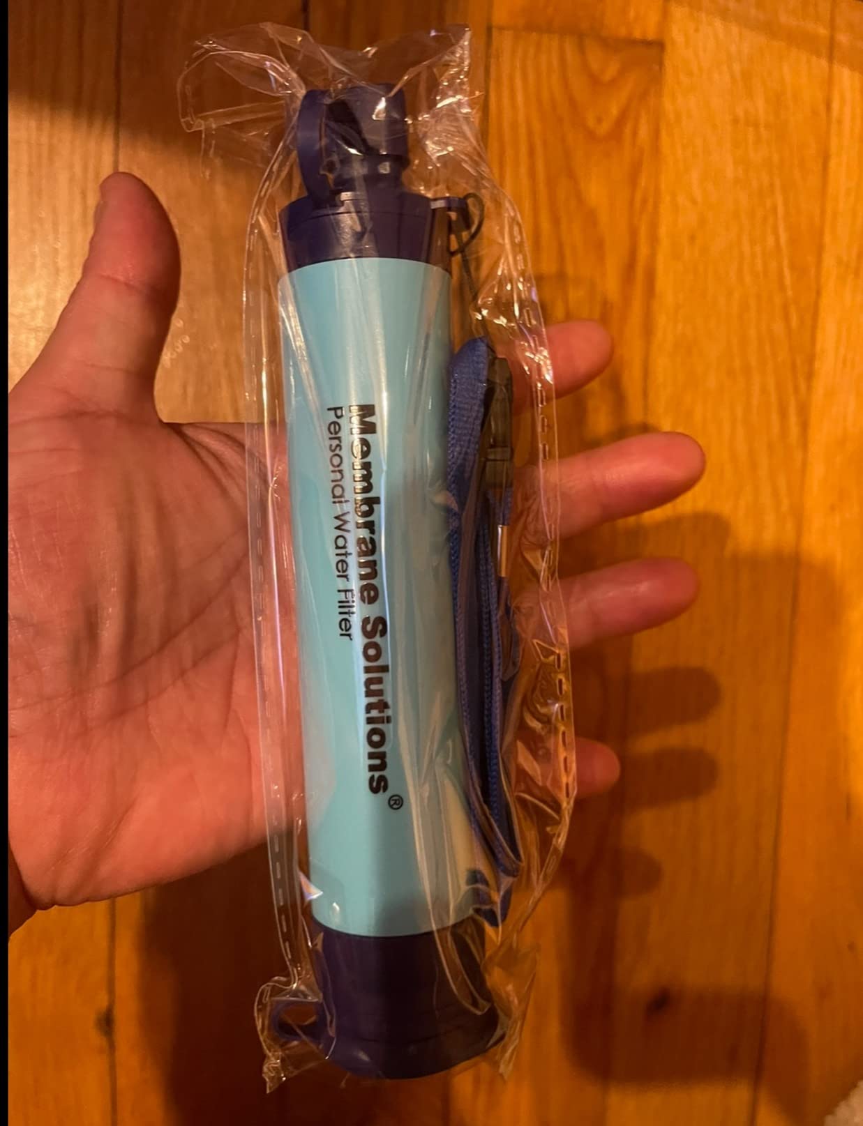 Membrane Solutions Straw Water Filter S1, NSF/ANSI 42&372&401 Certified, Survival Filtration Portable Gear customer photo 1