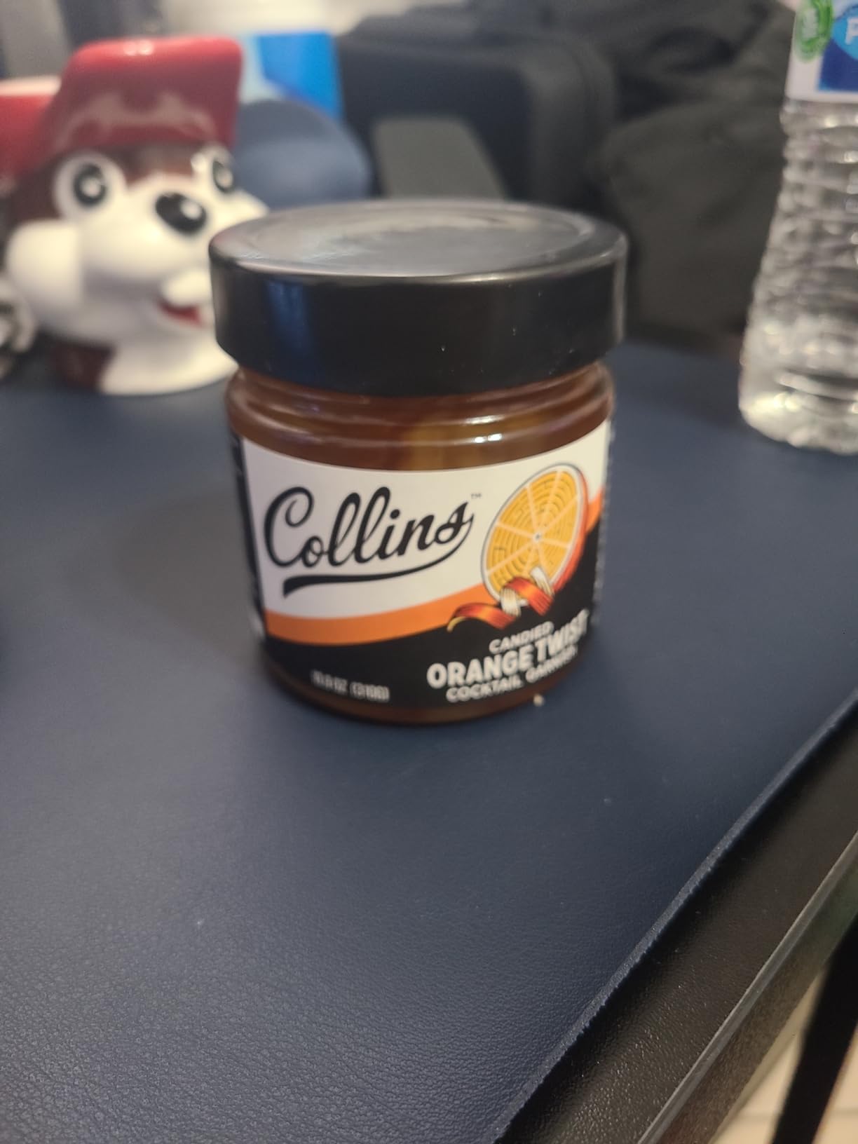 Collins Candied Fruit Orange Peel Twist in Syrup, Popular Cocktail Garnish for Skinny Margarita, Martini, Mojito, Orange Peel for Old Fashioned Drinks, Baking, Desserts, Salad, 10.9 oz customer photo 2