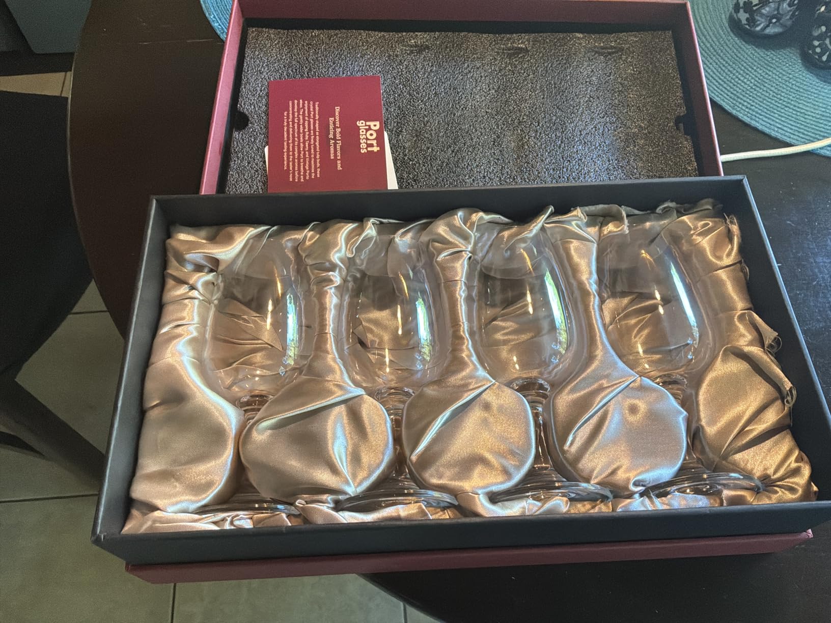 GLASSIQUE CADEAU Port and Dessert Wine, Sherry, Cordial, Aperitif Tasting Glasses | Set of 4 Small Crystal 7 oz Sippers | Mini Short Stem Nosing Taster Copitas customer photo 2