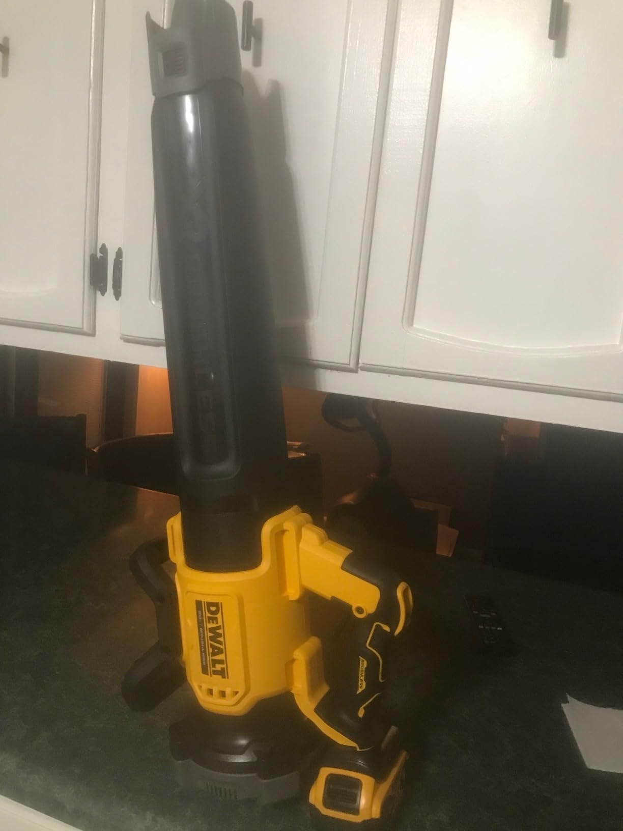 DEWALT 20V MAX* XR Leaf Blower, Cordless, Handheld, 125-MPH, 450-CFM (Tool Only-Battery & Charger not Included) (DCBL722B) customer photo 1