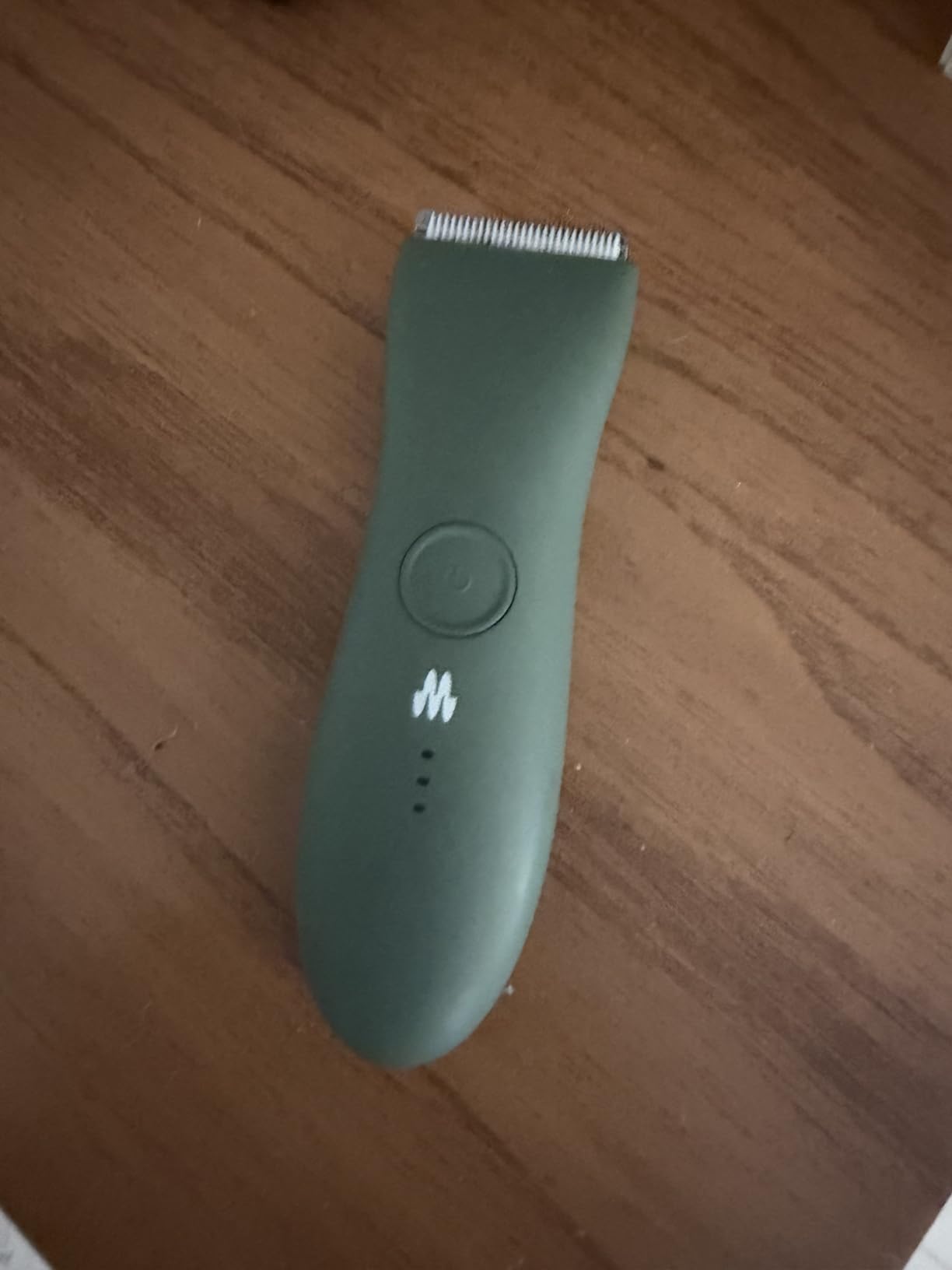 MERIDIAN The Trimmer Original - Body Hair Trimmer for Men, Electric Shaver for Pubic Hair, Chest, Legs & Bikini, Waterproof & Rechargeable, Sage customer photo 2