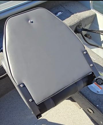 NORTHCAPTAIN Deluxe A Pair of Marine High Back Folding Boat Chair Fishing Boat Seat, for Bass/Jon/Pontoon Boats customer photo 2