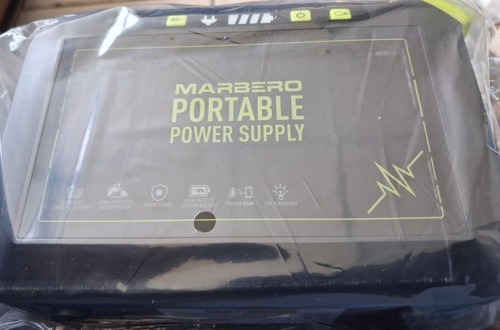 MARBERO Portable Power Station 88Wh Camping Lithium Battery Solar Generator Fast Charging with AC Outlet 120W Peak Power Bank(Solar Panel Optional) for Home Backup Outdoor Emergency RV Van Hunting customer photo 2