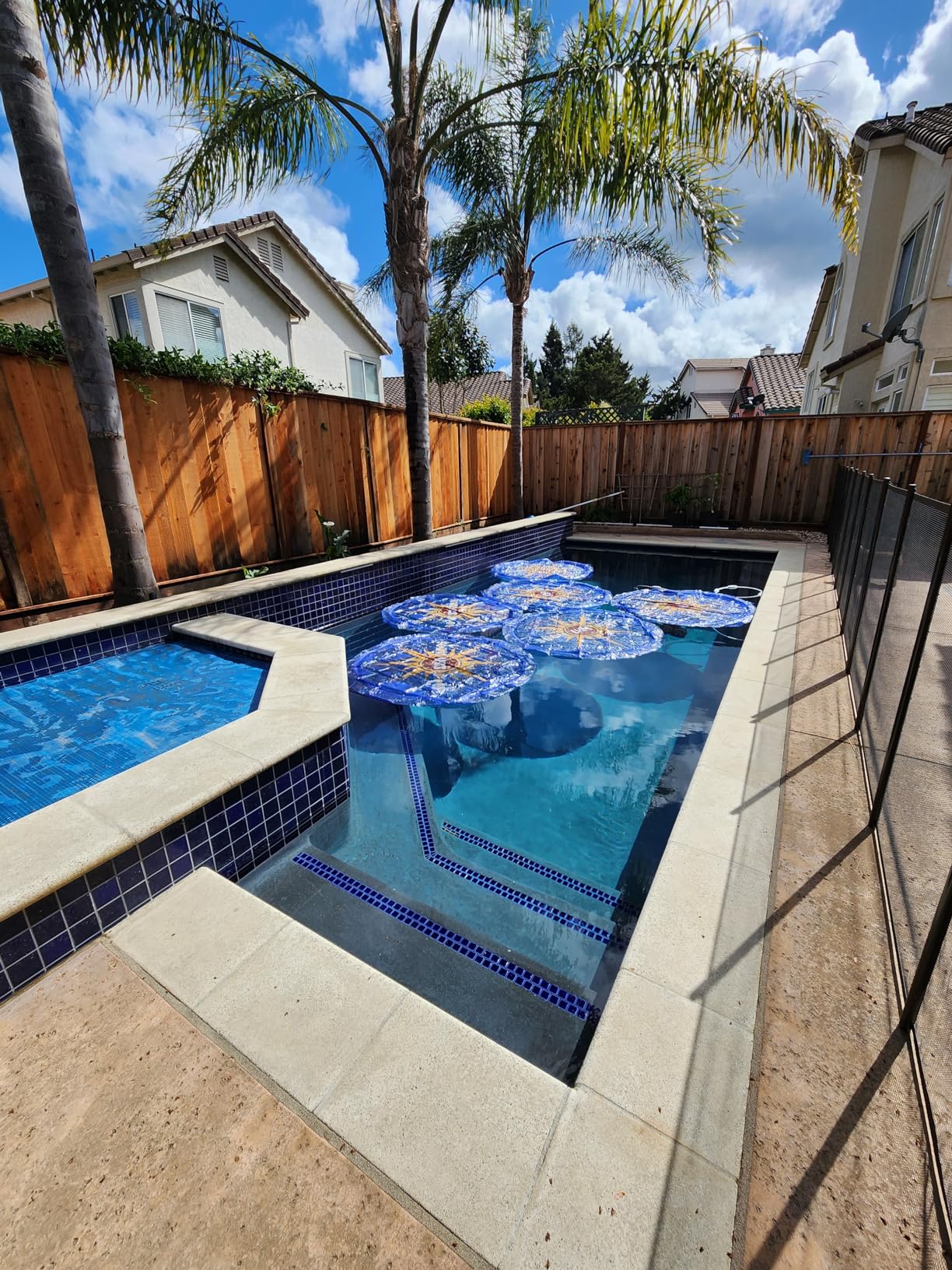 Solar Sun Rings 60-Inch UV Resistant Solar Pool Heater | Above Ground & Inground Pools & Spas | Sunburst | 3-Pack customer photo 1