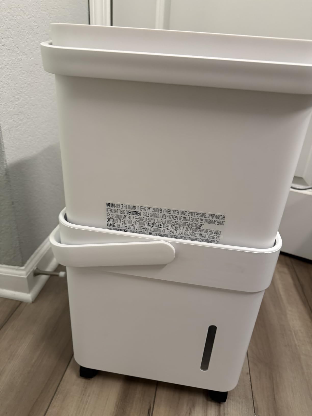 Midea Cube 20 Pint Dehumidifier for Basement, 1,500 Sq. Ft, Energy star customer photo 2