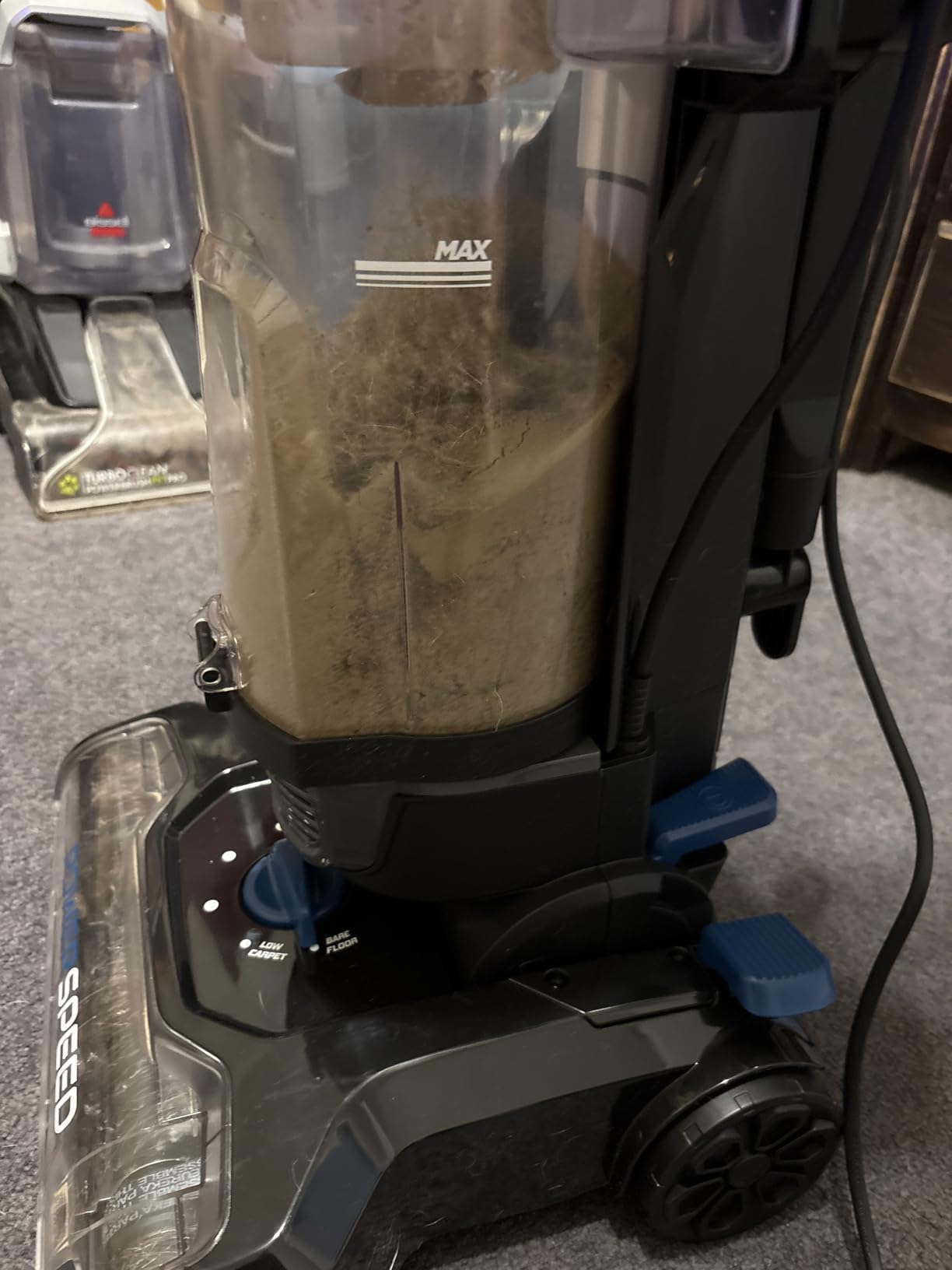 Eureka PowerSpeed Lightweight Upright Vacuum Cleaner for Carpet and Hard Floor, NEU181A, Blue customer photo 1