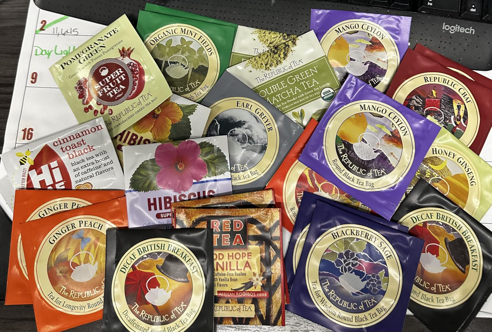 The Republic of Tea - Premium Assortment of Teas & Herbs, 40 Individually Wrapped Tea Bags customer photo 1
