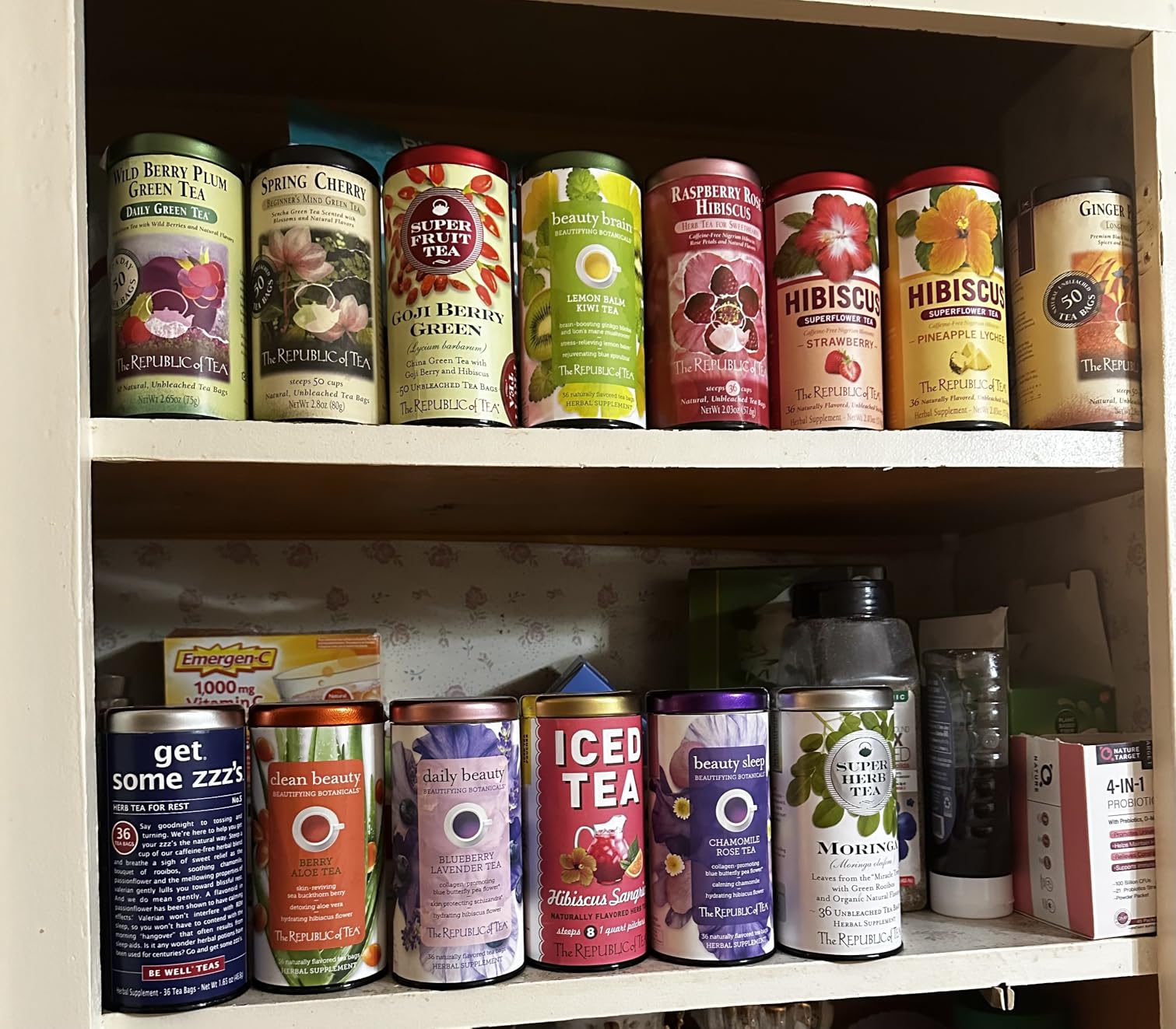 The Republic of Tea - Premium Assortment of Teas & Herbs, 40 Individually Wrapped Tea Bags customer photo 2