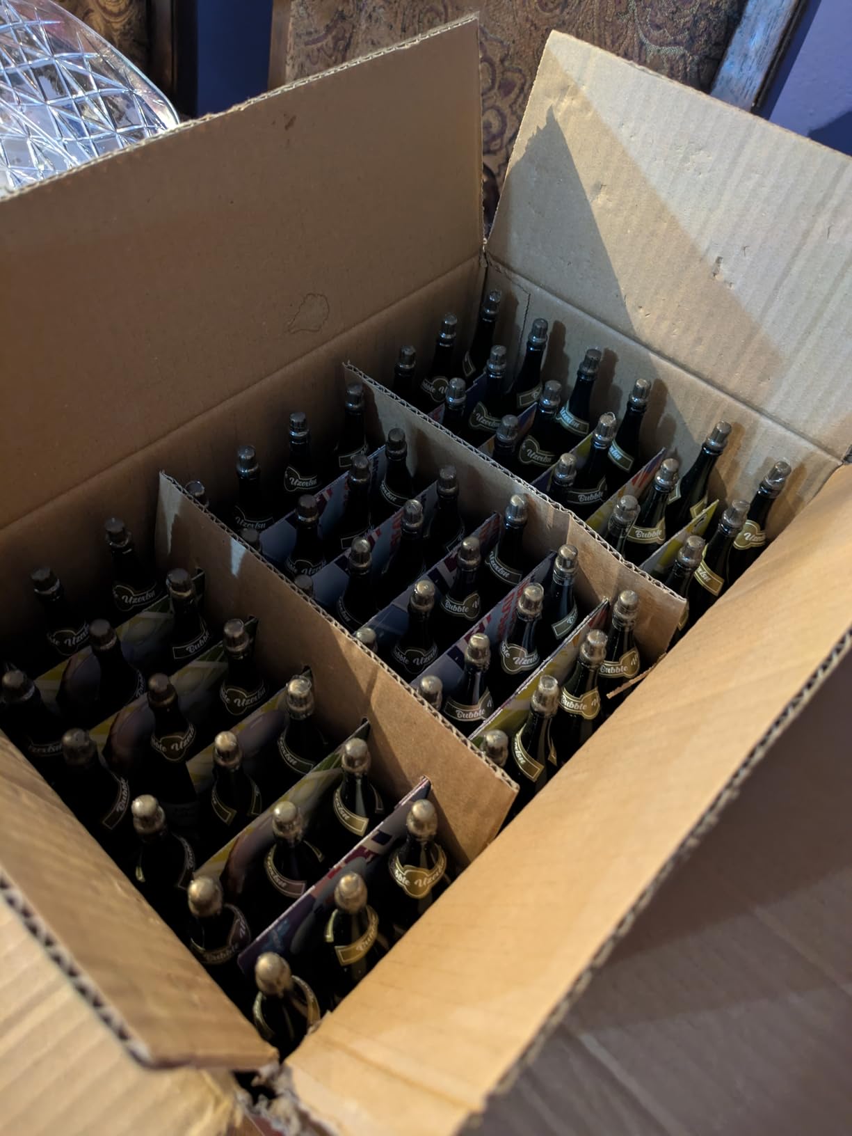 120 Pack Mini Champagne Bottle Bubble Bulk, Ideal for Wedding Send Off, Bridal Shower or Engagement, Anniversaries Celebration, Valentine's Day, Family Reunion, Party Favor for Guests Newlyweds Couple customer photo 1