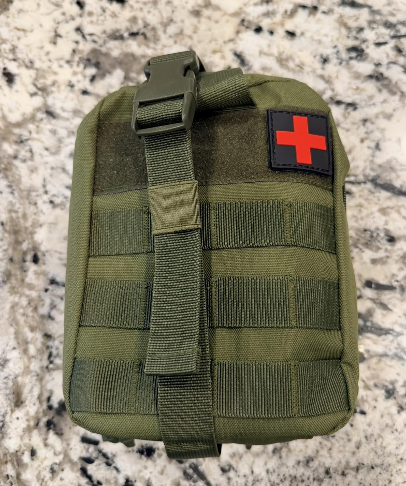 LUXMOM Survival Kit and First Aid Kit, 142Pcs Professional Survival Gear and Supplies Equipment with Molle Pouch, Gift for Fathers Day Men Dad Husband Camping Hiking Hunting Outdoor Adventure customer photo 2