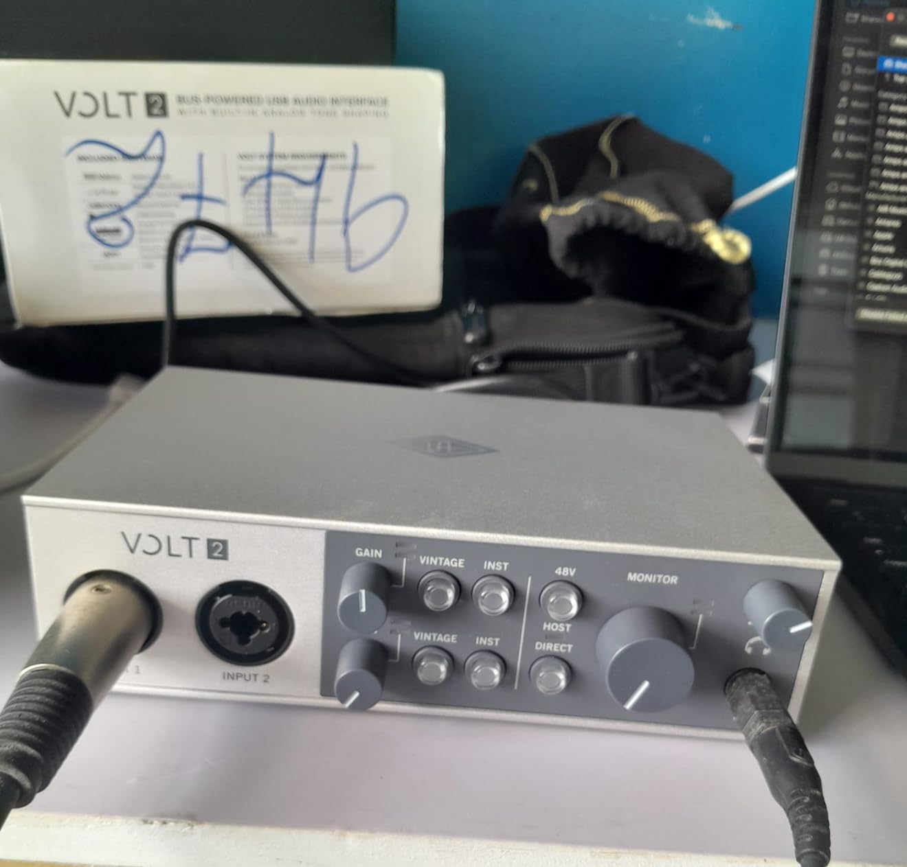 Universal Audio Volt 2 USB Audio Interface customer photo 2