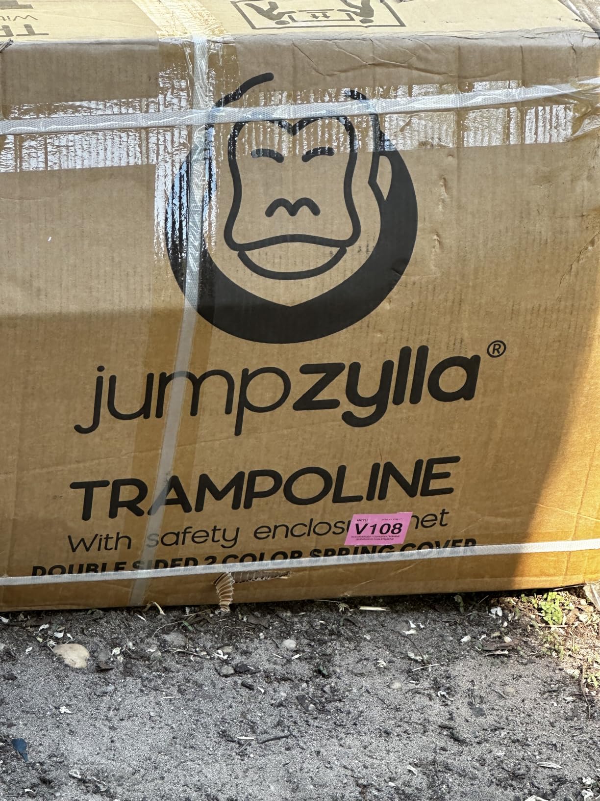 JUMPZYLLA Trampoline Outdoor 8FT 10FT 12FT 14FT 15FT 16FT with Enclosure, Non-Slip Ladder & Anti-Rust Coated Frame, ASTM Approved Recreational Backyard Large Trampoline with Net for Kids & Adults customer photo 1