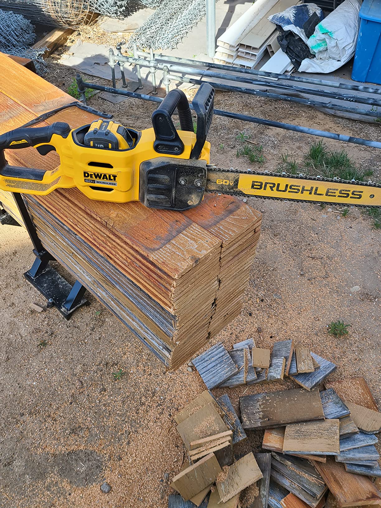 Dewalt Saw Chain BRUSHLESS Bare 18IN DCCS672B customer photo 2