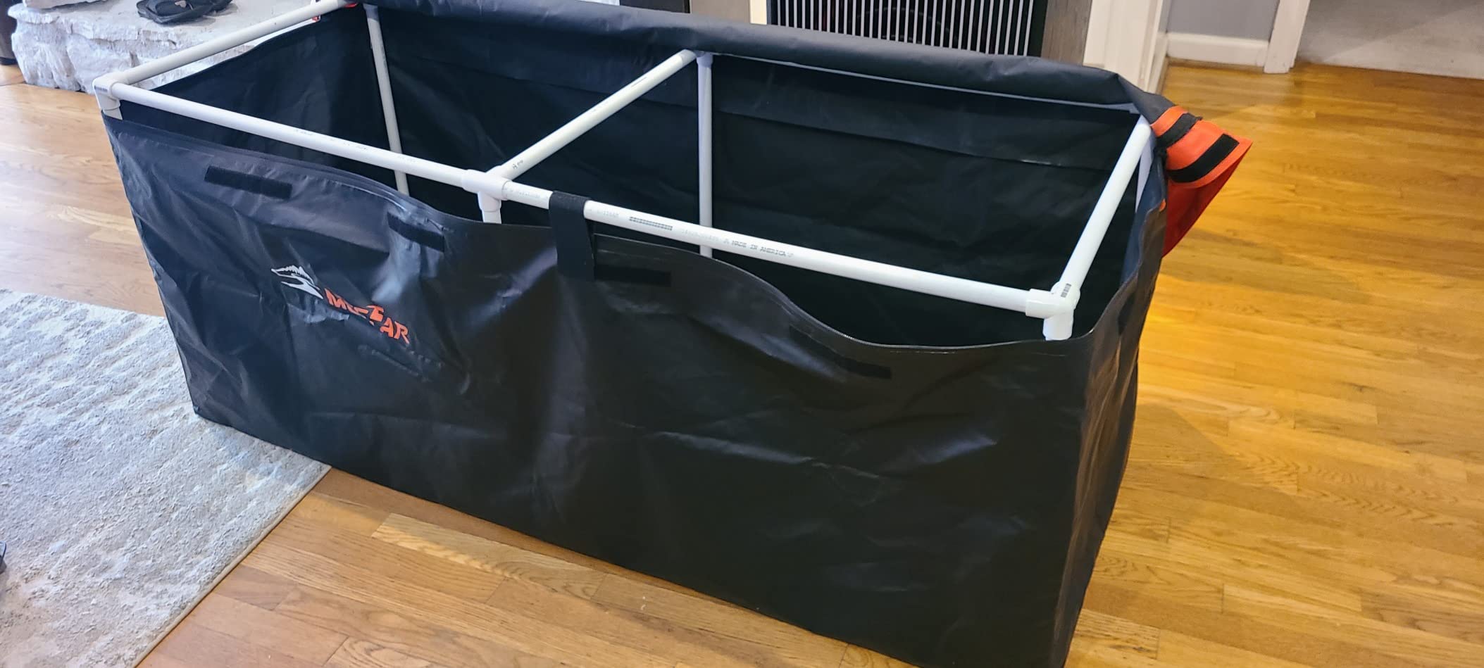 MeeFar Rooftop Cargo Carrier Car Roof Bag 21 Cubic Feet 100% Waterproof Car Top Carrier, Fits All Vehicle with/Without Rack,Include Anti-Slip Mat,10 Reinforced Straps,6 Door Hooks,Luggage Lock customer photo 1