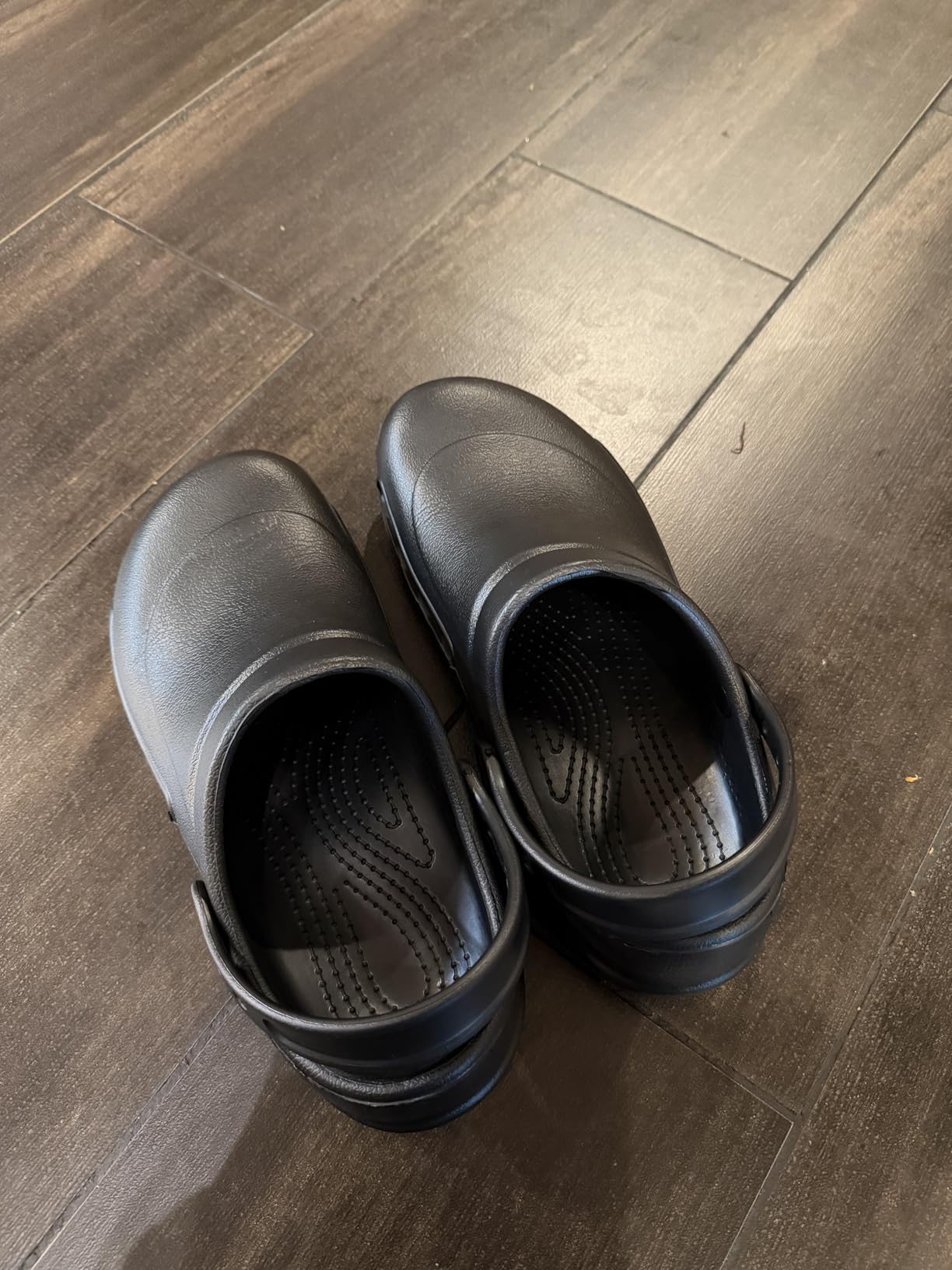 Unisex Non Slip Work Chef Shoes Waterproof Closed Toe Kitchen Clogs Restaurante Food Service Garden Nurse Black customer photo 1