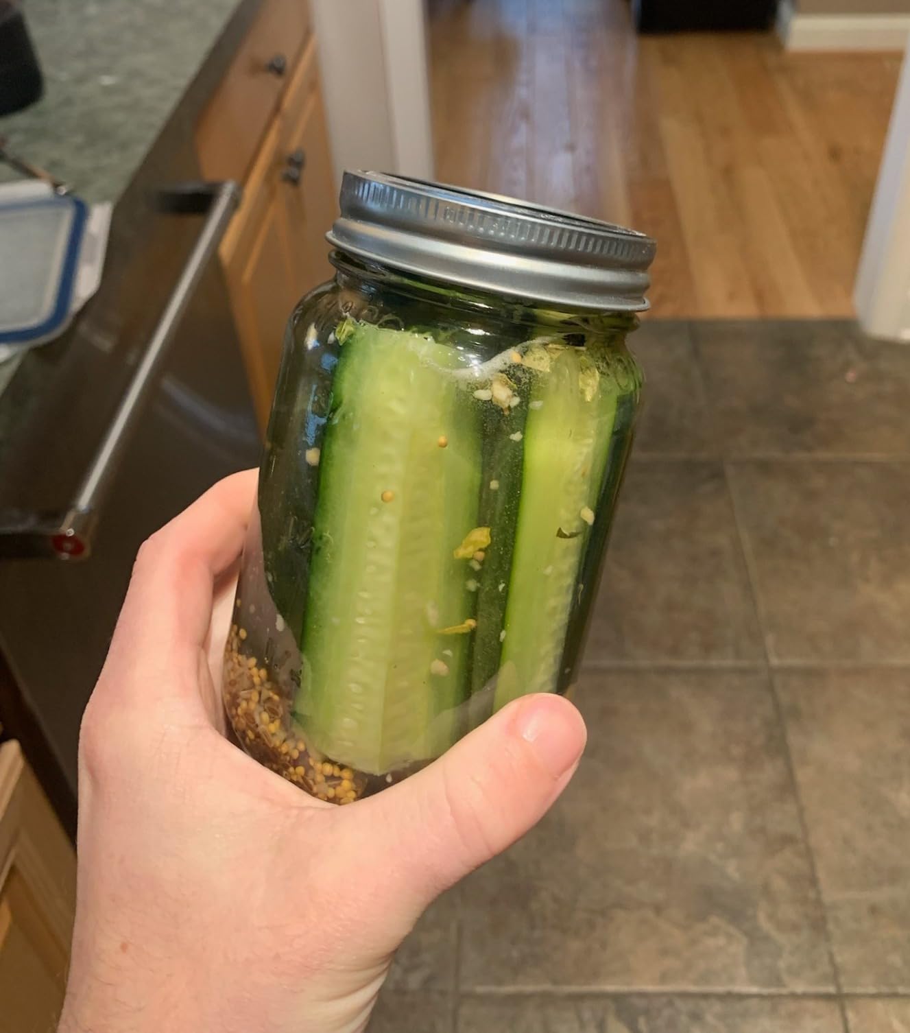 The Gourmet Pickle Kit -Must Bee Company- DIY Pickling Set with Reusable Glass Jars, Spices & Step-by-Step Guide - Fermentation Kit for Homemade Dill Pickles customer photo 1