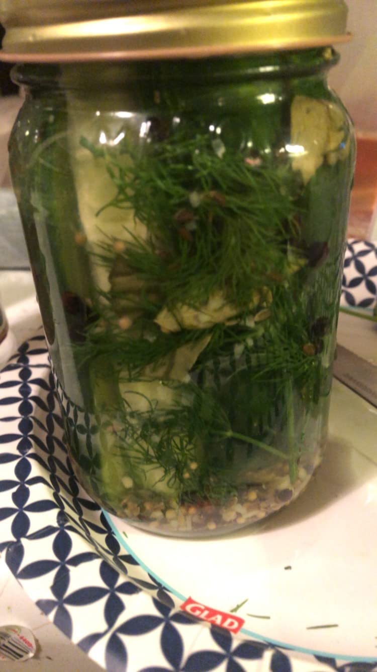 The Gourmet Pickle Kit -Must Bee Company- DIY Pickling Set with Reusable Glass Jars, Spices & Step-by-Step Guide - Fermentation Kit for Homemade Dill Pickles customer photo 2