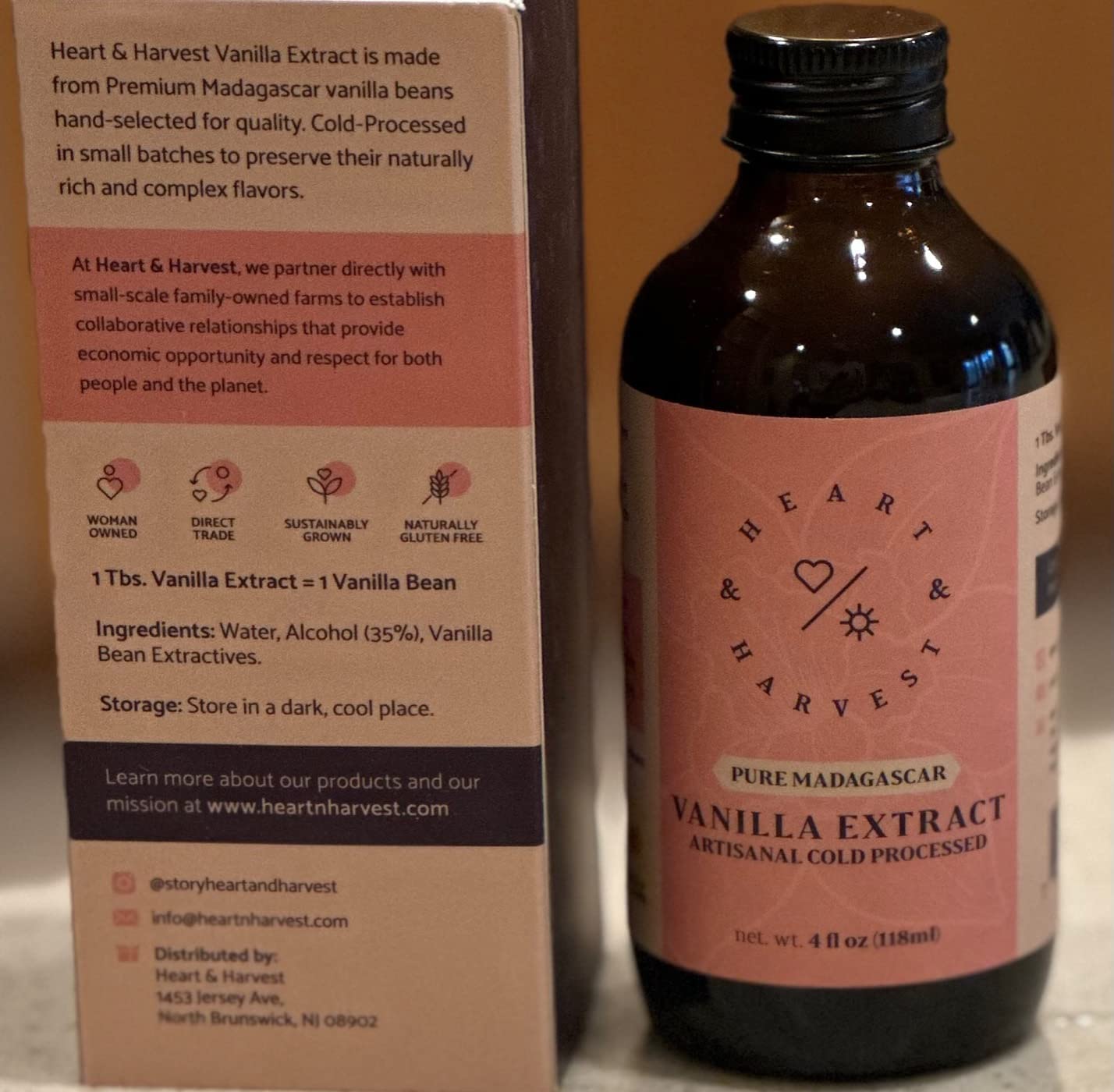 Madagascar Pure Vanilla Extract for Baking - Cold-Pressed Madagascar Vanilla Extract w/ Gift Box - No Added Sugar, Keto, No Artificial Additives customer photo 1