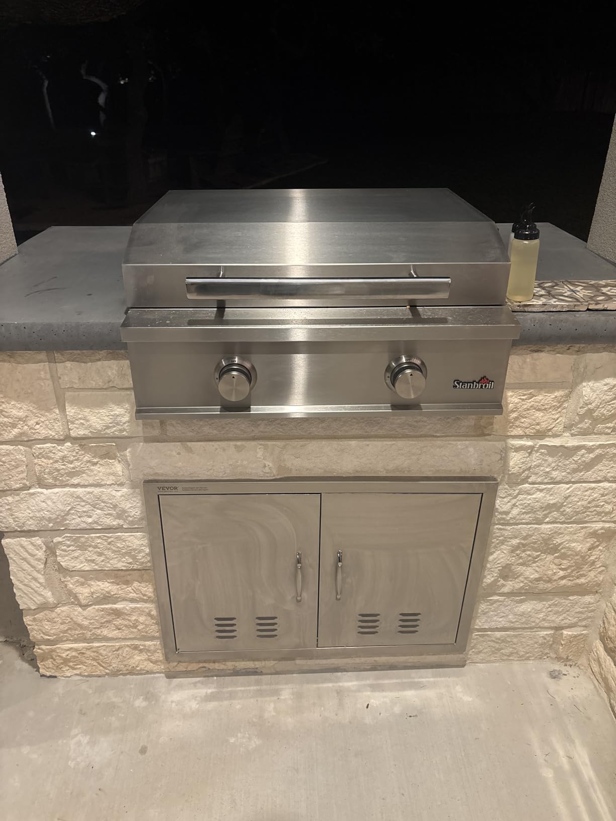 Stanbroil 28-Inch Built-In Gas Griddle for Outdoor Kitchen, Liquid Propane customer photo 2